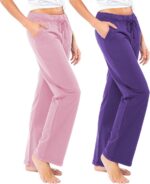 Basics Women's Terry Cotton Pants Set of 2 Pcs