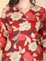 Women's Cotton Kurtis With Floral Prints - Image 2