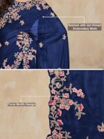 Indian Sari Printed Art Silk Saree with Blouse Piece - Image 17
