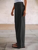 Straight Fit Mid Rise Baggy Pocket Denim Jeans Without Belt - Image 4