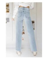 Straight Jeans for Women High Waisted Jeans - Image 4