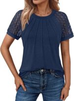 Womens Summer Tops Spring Shirts Trendy Vacation Outfits - Image 18