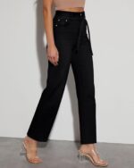 Straight Jeans for Women High Waisted Jeans - Image 3