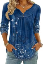 Womens Tops Long Sleeve Shirts - Image 5