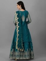 Punjabi Style Sharara Suit For Women With Dupatta - Image 2
