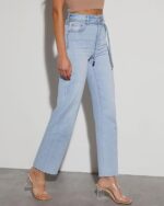 Straight Jeans for Women High Waisted Jeans - Image 6