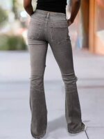 Women's Ripped Bell Bottom Jeans Bootcut - Image 3