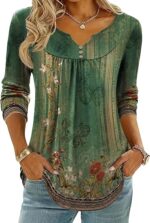 Womens Tops Long Sleeve Shirts - Image 4