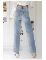 Straight Jeans for Women High Waisted Jeans - Image 4