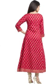 Women's Cotton Anarkali Kurta Dress - Image 3