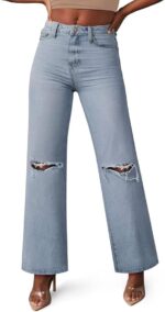 Straight Jeans for Women High Waisted Jeans