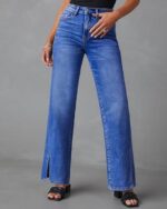 Straight Jeans for Women High Waisted Jeans - Image 4