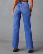 Straight Jeans for Women High Waisted Jeans - Image 2