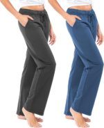 Basics Women's Terry Cotton Pants Set of 2 Pcs