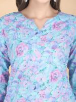 Women's Cotton Kurtis With Floral Prints - Image 6