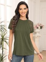 Womens Summer Tops Spring Shirts Trendy Vacation Outfits - Image 11