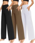 3 Pack Women's Loose Pyjama Type Pants