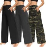 3 Pack Women's Loose Pyjama Type Pants - Image 3