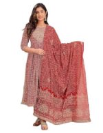 Printed Indian Kurti Pant & Dupatta Set for Women Kurta Kurtis Set